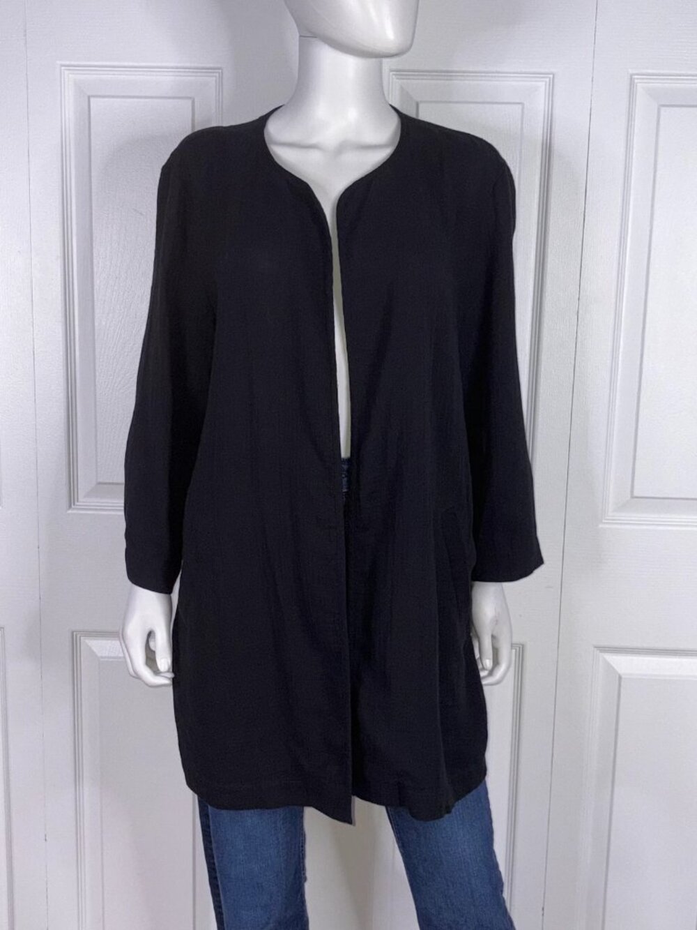 EILEEN FISHER women's cardigan large LIKE NEW